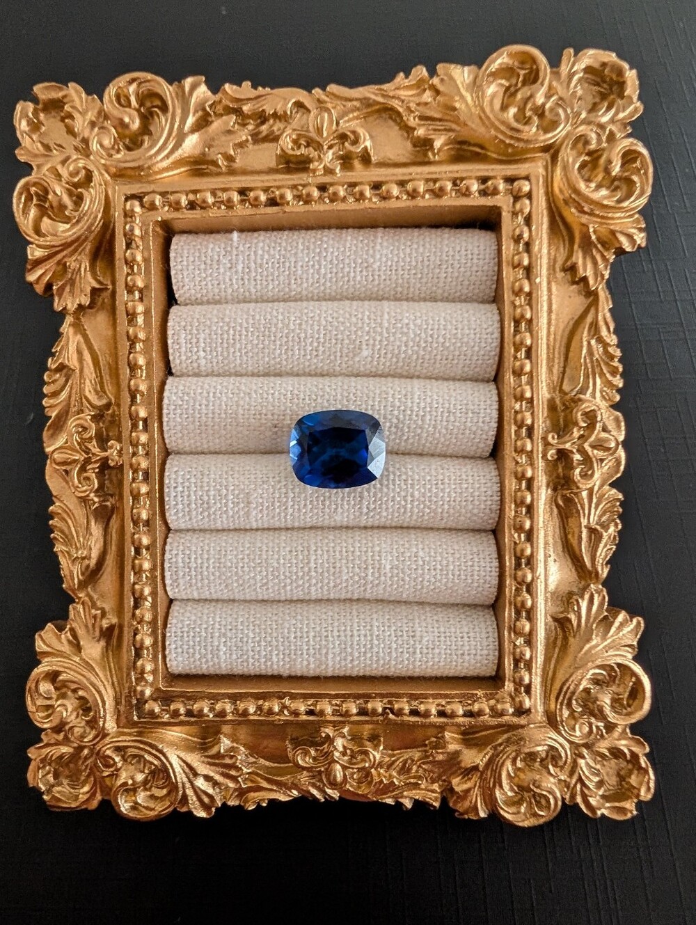 Sapphire - Blue Gem - Lab Grown - Perfect for a Pendant - 8 Mohs